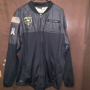 Salute to Service Chicago Bears 1/4 ZIP
